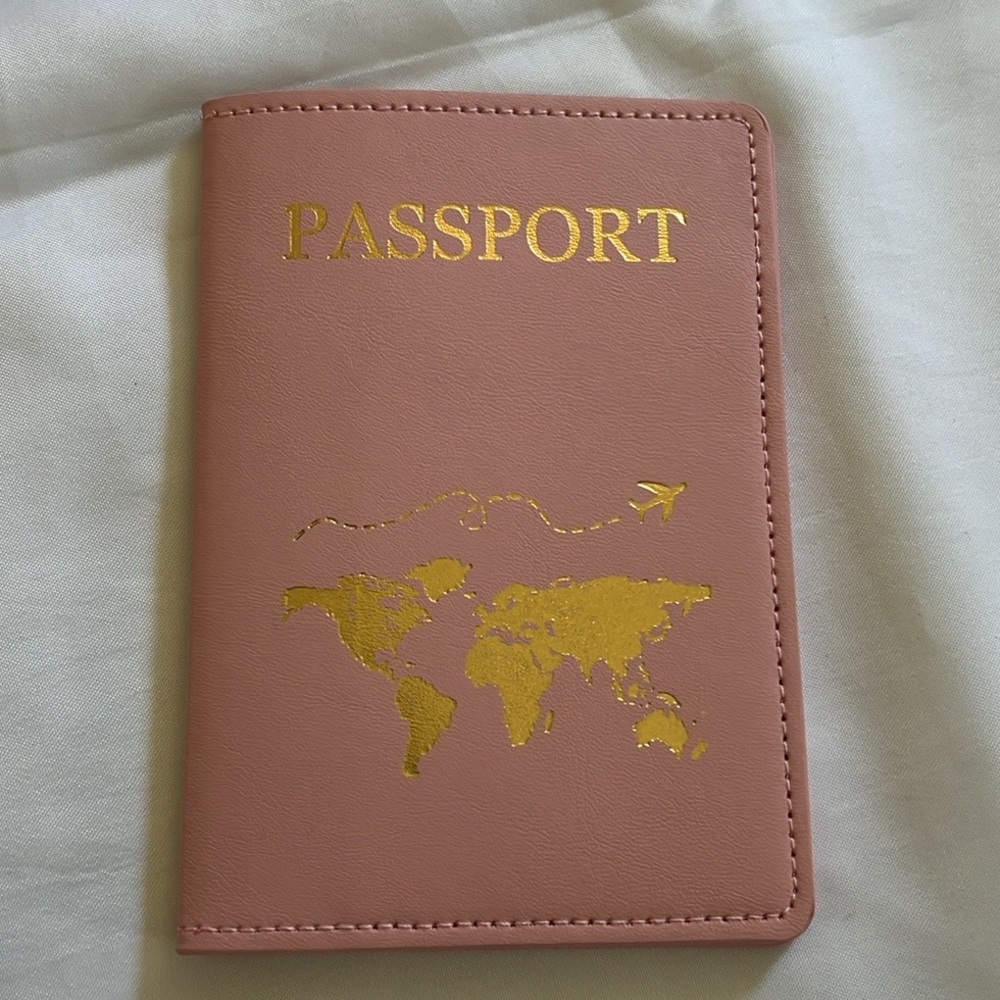 Passport Holder Pink